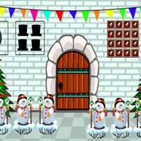 G2M Snowman House Escape