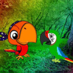 BIG-Colorful Jungle Birds Escape