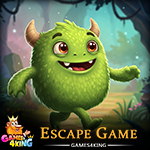 G4K Bouncy Green Monster Escape Game