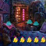 G4K Cute Traditional Girl Escape