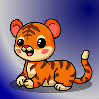 G2J Cute Tiger Cub Escape