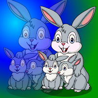 G2J Lovely Rabbit Family …
