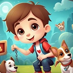 G4K Dog Lover Boy Rescue Game