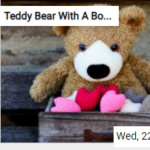 Teddy Bear With A Box Full Of Hearts Jigsaw
