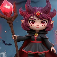 G4K Blood Witch Demon Escape Game