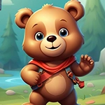 G4K Gleeful Bear Kid Rescue Game