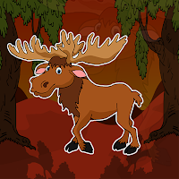 G2J Bull Moose Animal Escape