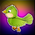G2J Rescue Cute Green Bird