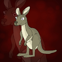 G2J Eastern Grey Kangaroo Escape