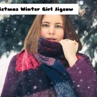 Christmas Winter Girl