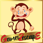 G2E Sad Monkey Banana House Escape HTML5