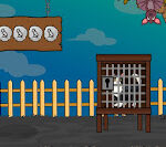 G2J American Wirehair Cat Escape