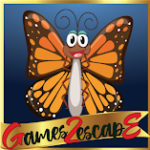 G2E Butterfly Flower House Escape HTML5