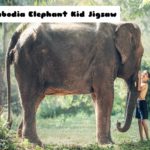 G2M Cambodia Elephant Kid Jigsaw