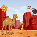 WOW Camel Looking For Her Young