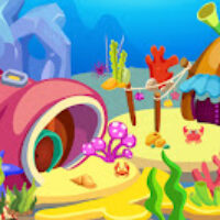 G4K Charming Mermaid Girl Escape