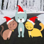 BIG-Christmas Cats Land Escape HTML5