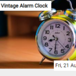 Vintage Alarm Clock Jigsaw