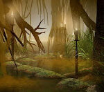365 Creepy Swamp Escape