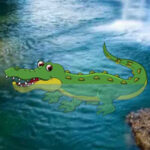 BIG-Crocodile Waterfalls Forest Escape HTML5