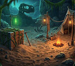 G4K Dino Theme Park Janitor Escape