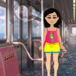 BIG-Dream Girl Escape From Train HTML5