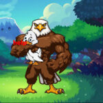 WOW Duck Escape From Eagle