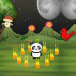 G2R Fire Trapped Panda Escape