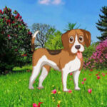 WOW-Flower Garden Dog Escape