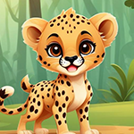 G4K Cute Baby Cheetah Escape Game