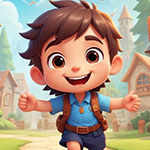 G4K Smiling School Kid Rescue Game