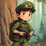 G4K Brave Soldier Kid Escape Game