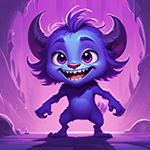 G4K Cute Violet Beast Escape Game