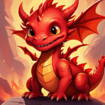 G4K Flaming Beast Rescue Game