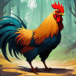 G4K Strong Rooster Rescue Game