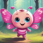 G4K Lovely Butterfly Rescue Game