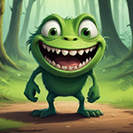 G4K Joyful Green Creature Escape Game