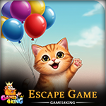G4K Colorful Balloon Cat Escape Game
