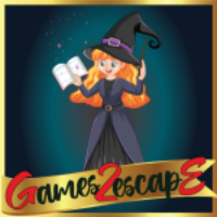 G2E Beautiful Witch Magic Room Escape HTML5