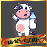 G2E Cute Baby Cow Van Esc…
