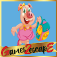 G2E Cute Pig Room Escape HTML5