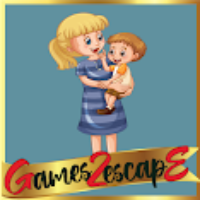 G2E Mamma And Baby House Escape HTML5