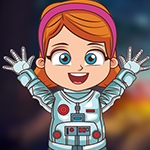 G4K Astronaut Tiny Girl Escape