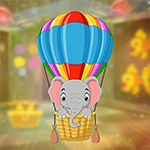 G4K Balloon Baby Elephant Escape