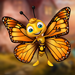 G4K Cheerful Butterfly Escape