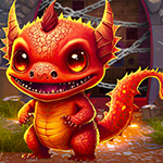G4K Cheerful Fire Dragon Escape