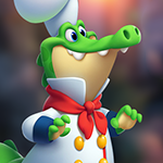 G4K Chef Crocodile Escape