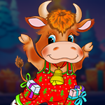 G4K Christmas Cow Escape