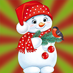 G4K Christmas Cute Snowman Escape