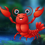 G4K Cute Lobster Escape